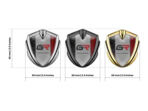 Toyota Voiture Badges Max Style Solide Métal Finition